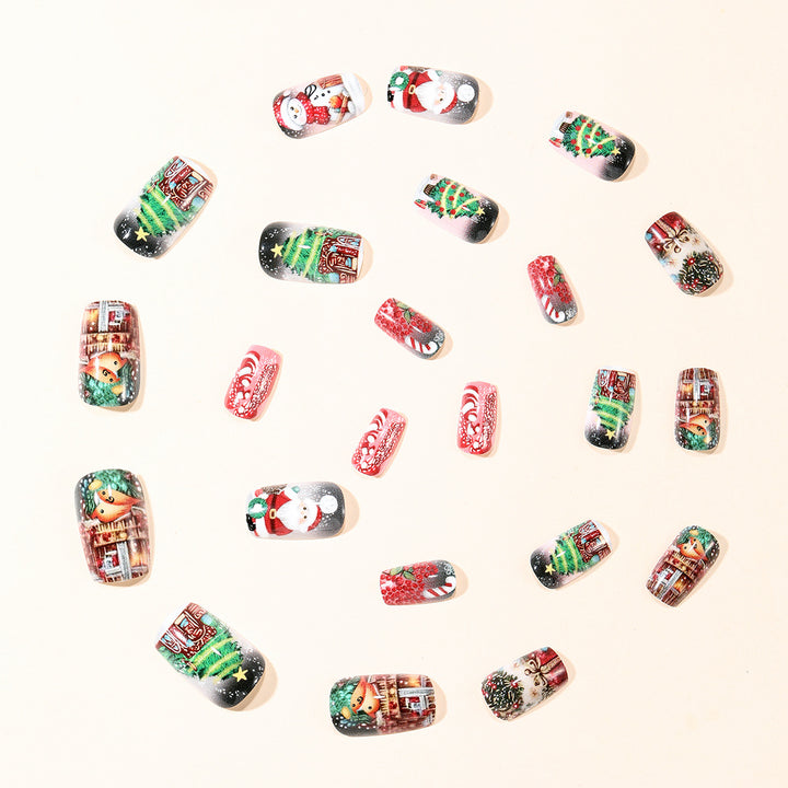 Festive 3D Christmas Nail Art Extensions Stornfield