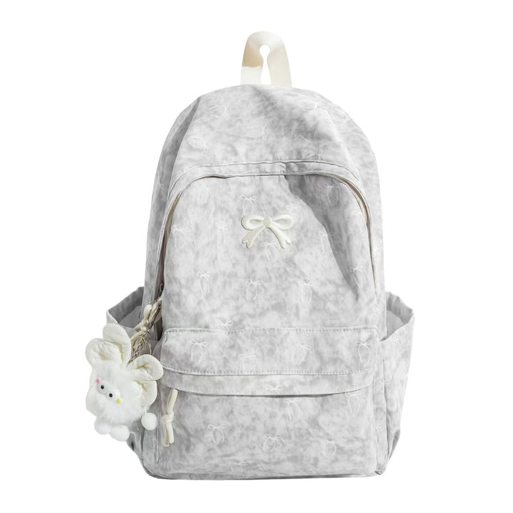 Backpack with Playful Bow Design and Practical Compartments Stornfield