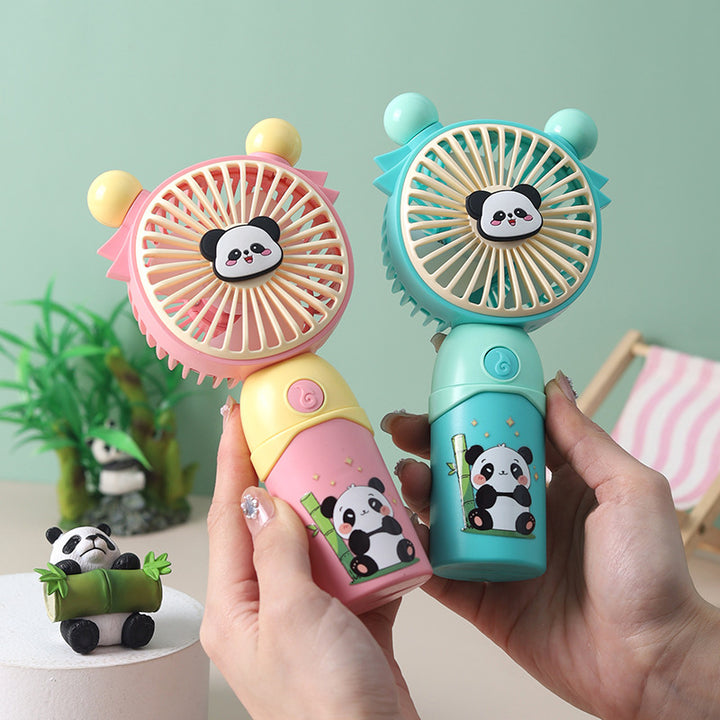 Portable Panda-Themed Mini Fan Stornfield