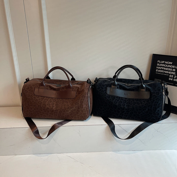 Chic Animal Print Travel Duffle Bag Stornfield