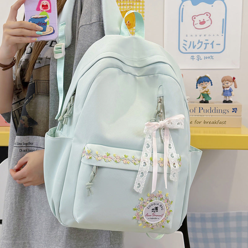 Embroidered Floral Backpack Stornfield