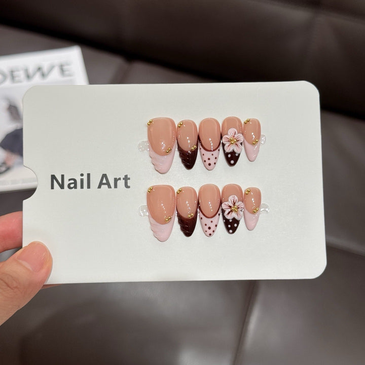 Decorative Floral Nail Art Tips