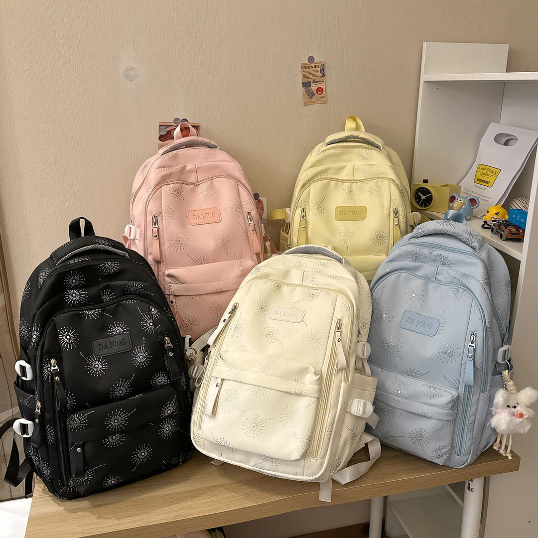 Floral-Printed Backpack with Adjustable Straps Stornfield