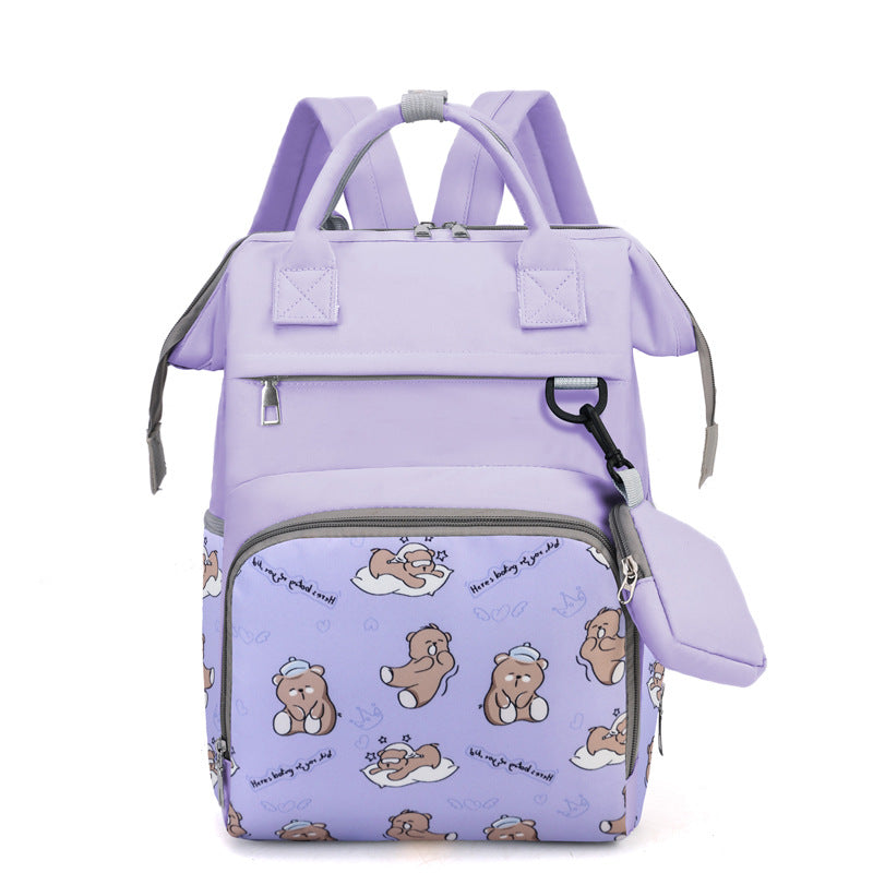 Playful Animal Print Backpack Stornfield