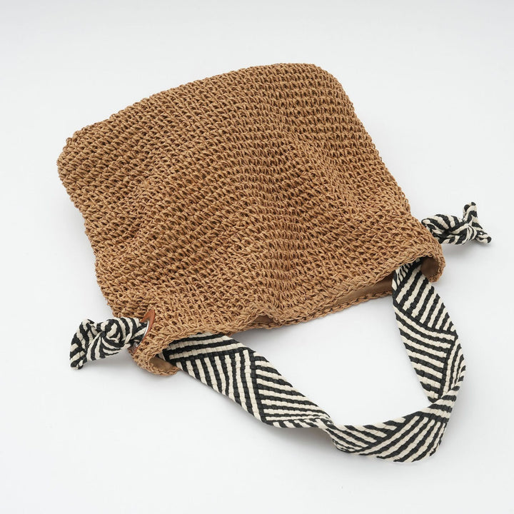 Handcrafted shoulder bag with unique weaving pattern Stornfield