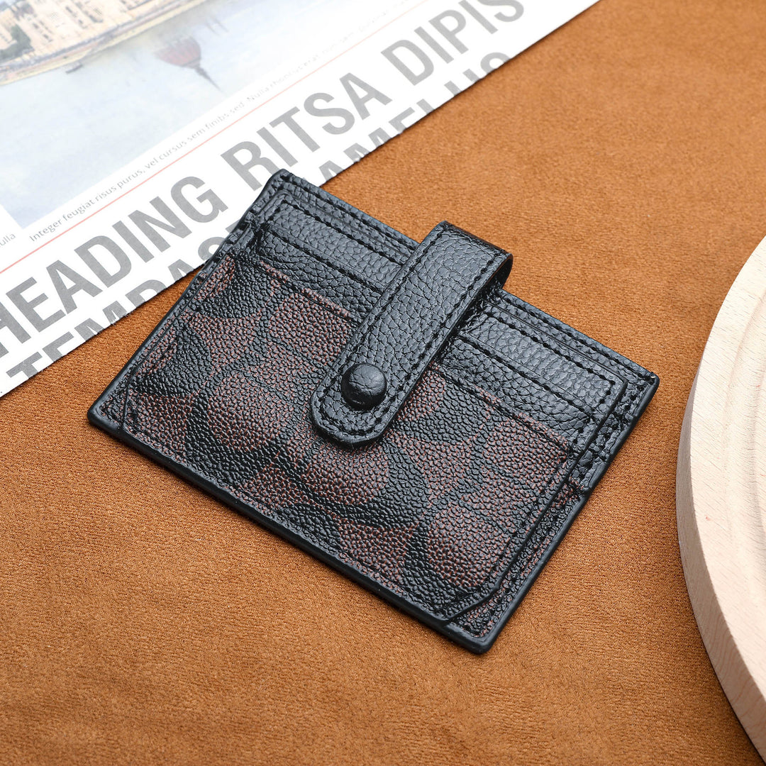 Minimalist Leather Card Holder Stornfield