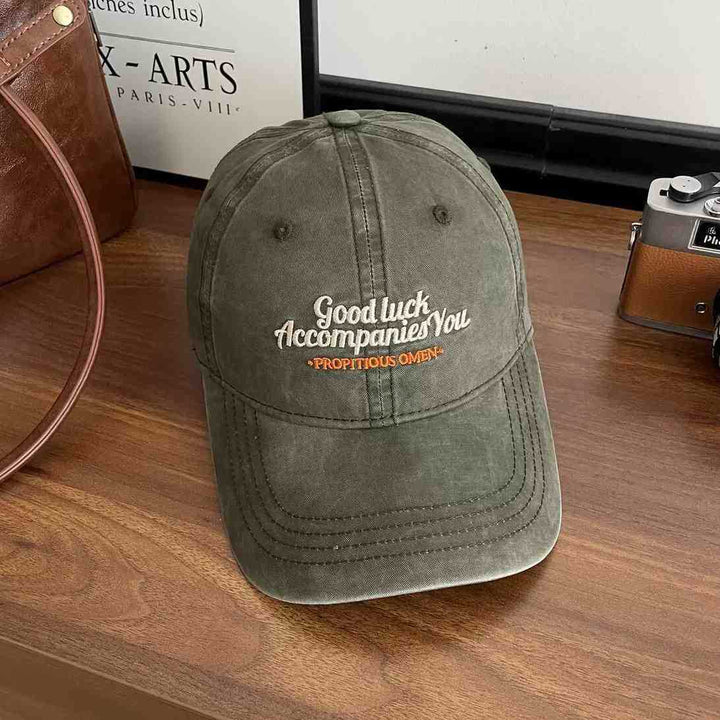 Men's Inspirational Quote Baseball Cap Stornfield