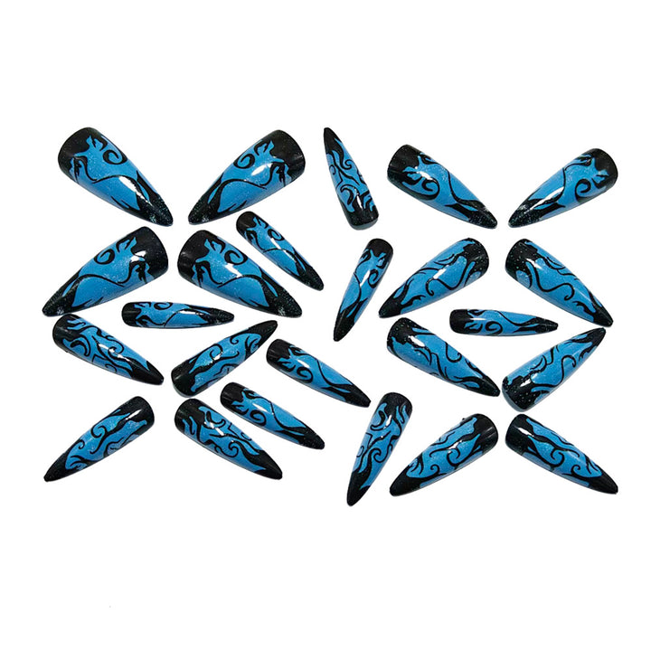 Artificial Nails in Creative Tip Design Stornfield