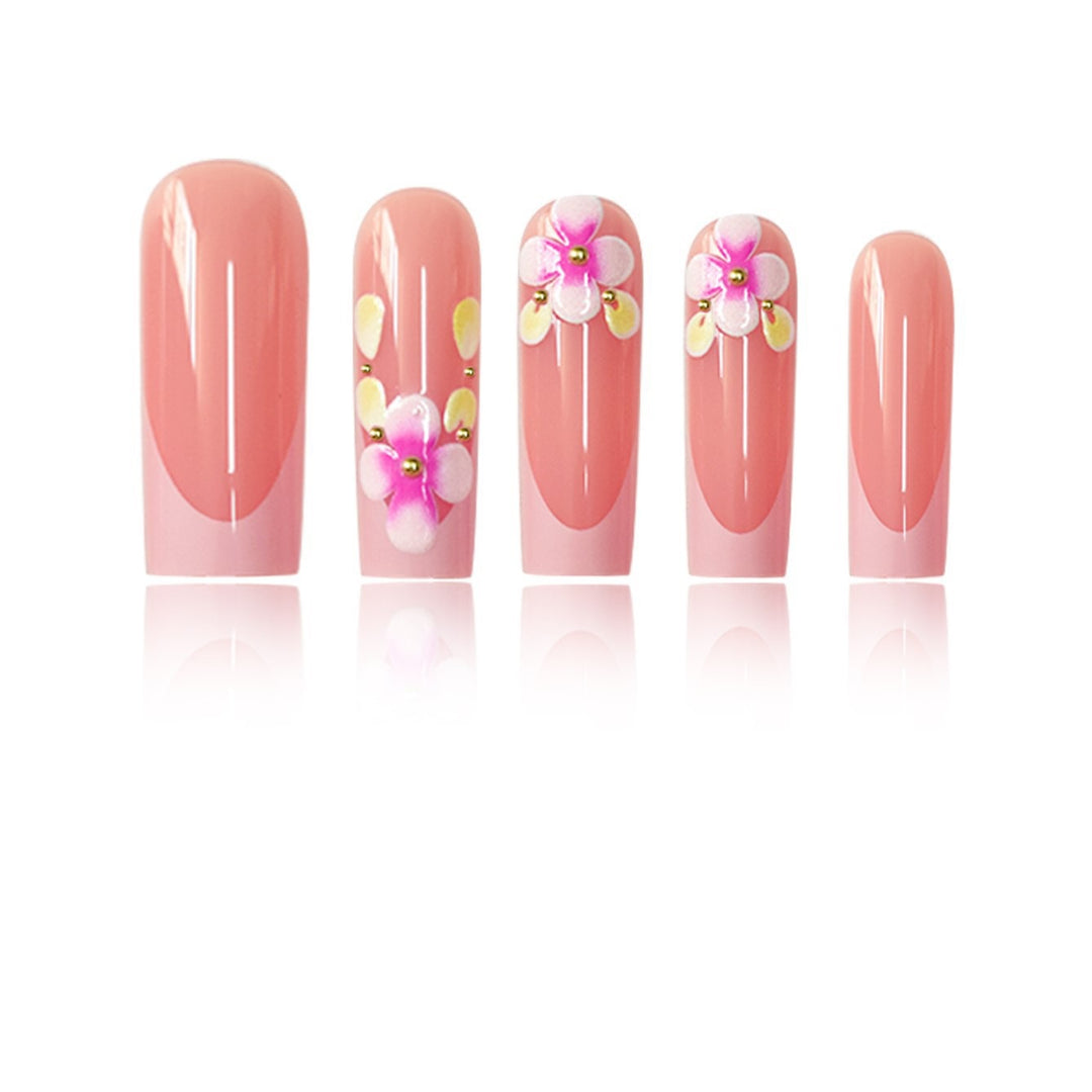 Floral Design Nail Tips Stornfield