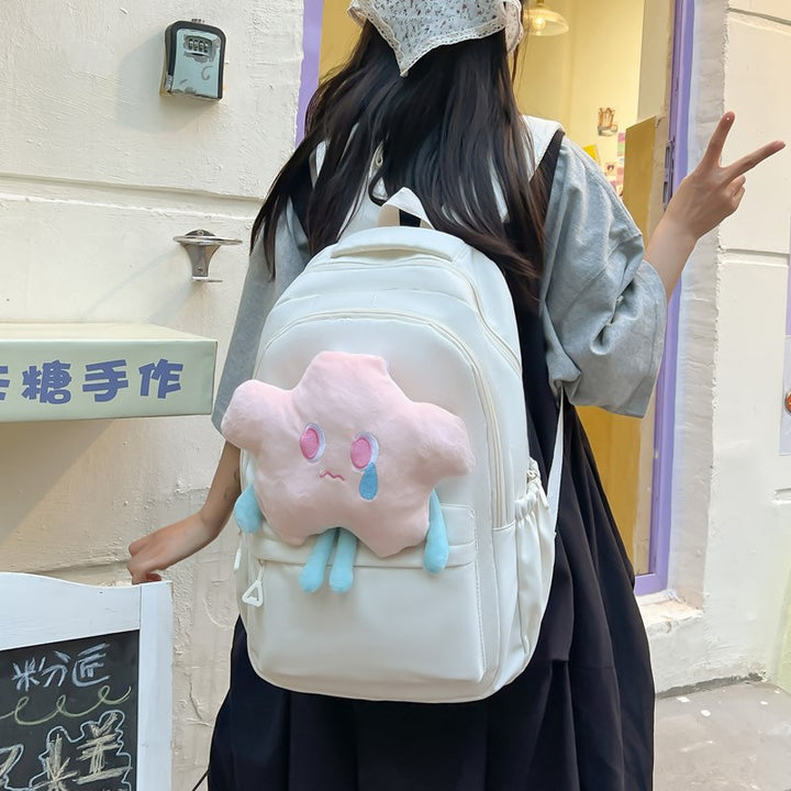 Plush backpack with unique design Stornfield