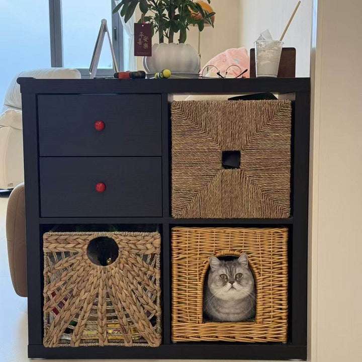 Cozy Woven Pet Storage Basket Stornfield