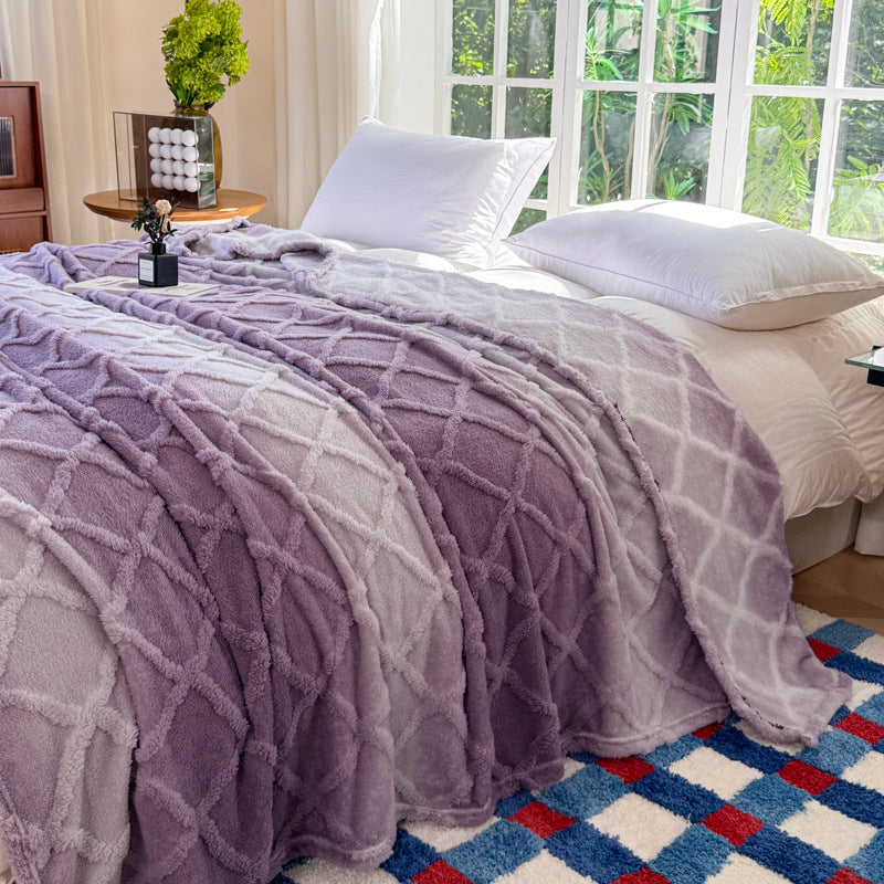 Plush Decorative Throw Blanket