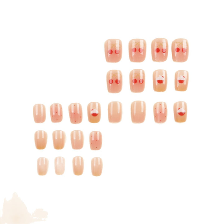 Artistic Fruit-Inspired Press-On Nail Tips Stornfield