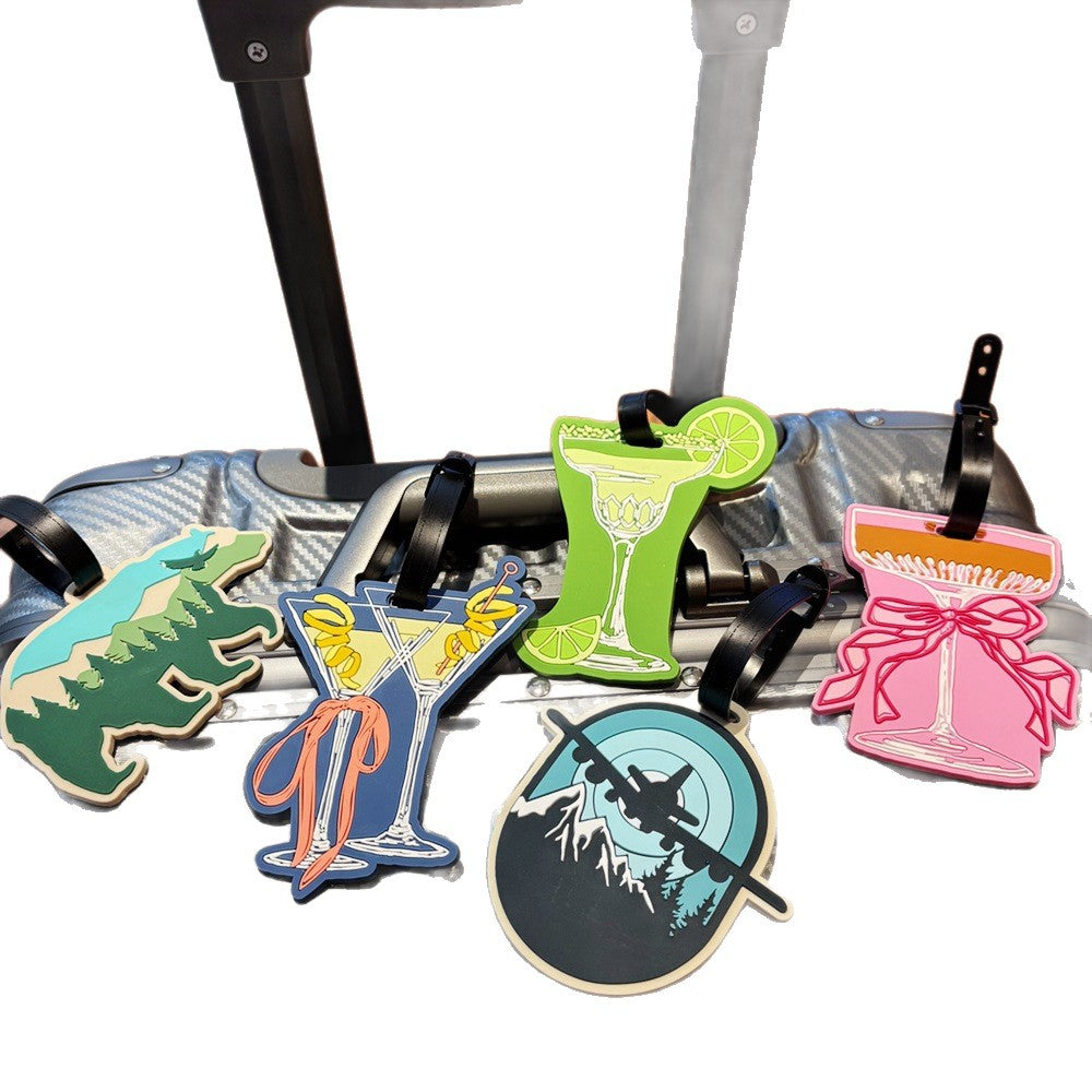Mountain Adventure-Themed Luggage Tag Stornfield