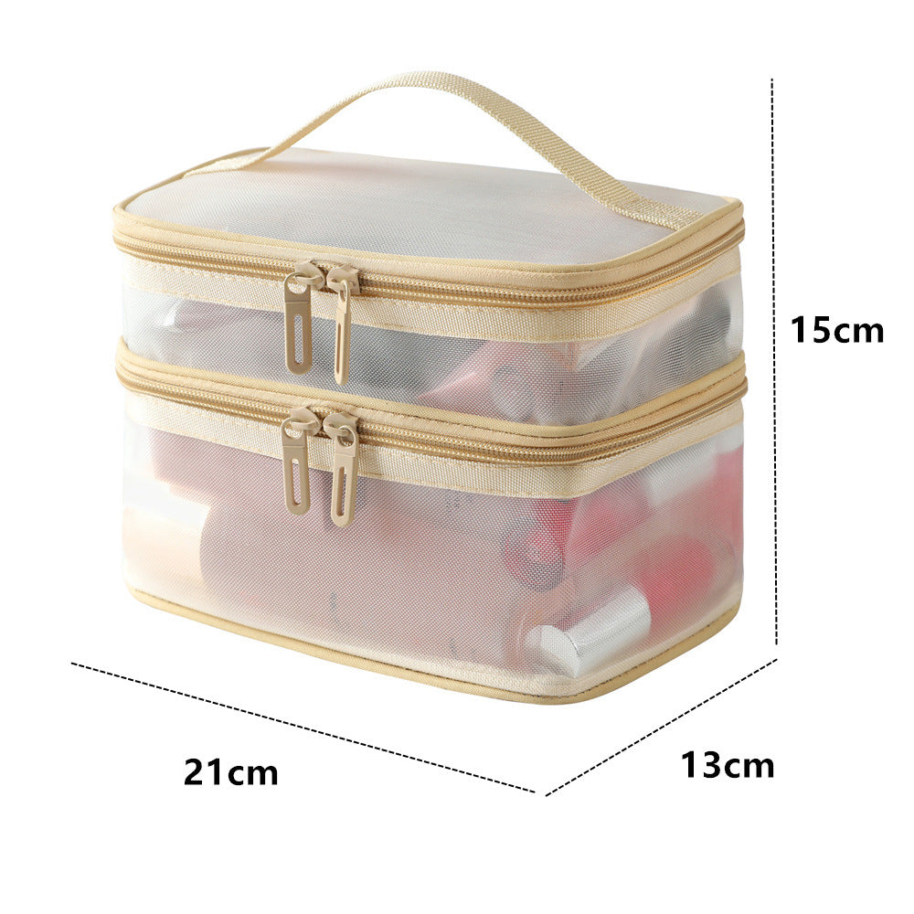 Stylish Double-Layer Cosmetic Organizer Stornfield