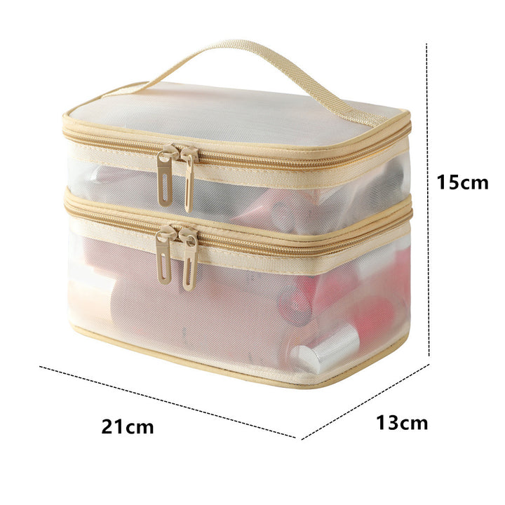 Stylish Double-Layer Cosmetic Organizer Stornfield