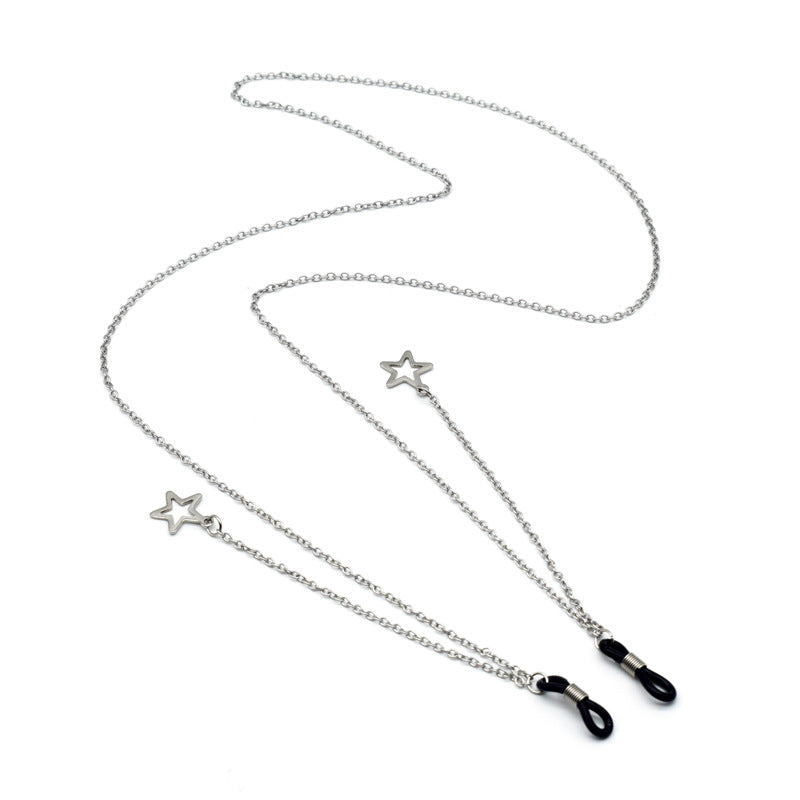 Elegant Star-Accented Eyewear Chain Stornfield