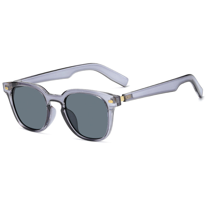 Ladies fashionable corrective glasses with elegant plastic frame and golden accents Stornfield