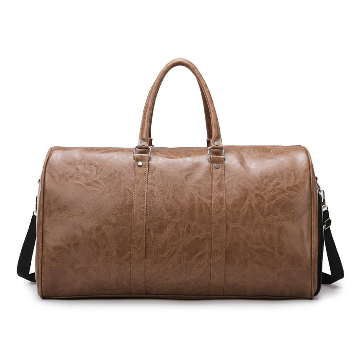 Vintage Leather Weekend Duffle Bag Stornfield