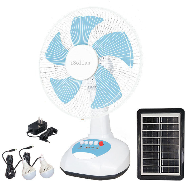 Unisex solar floor fan with remote control Stornfield