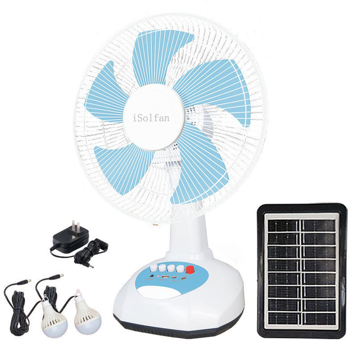 Unisex solar floor fan with remote control Stornfield