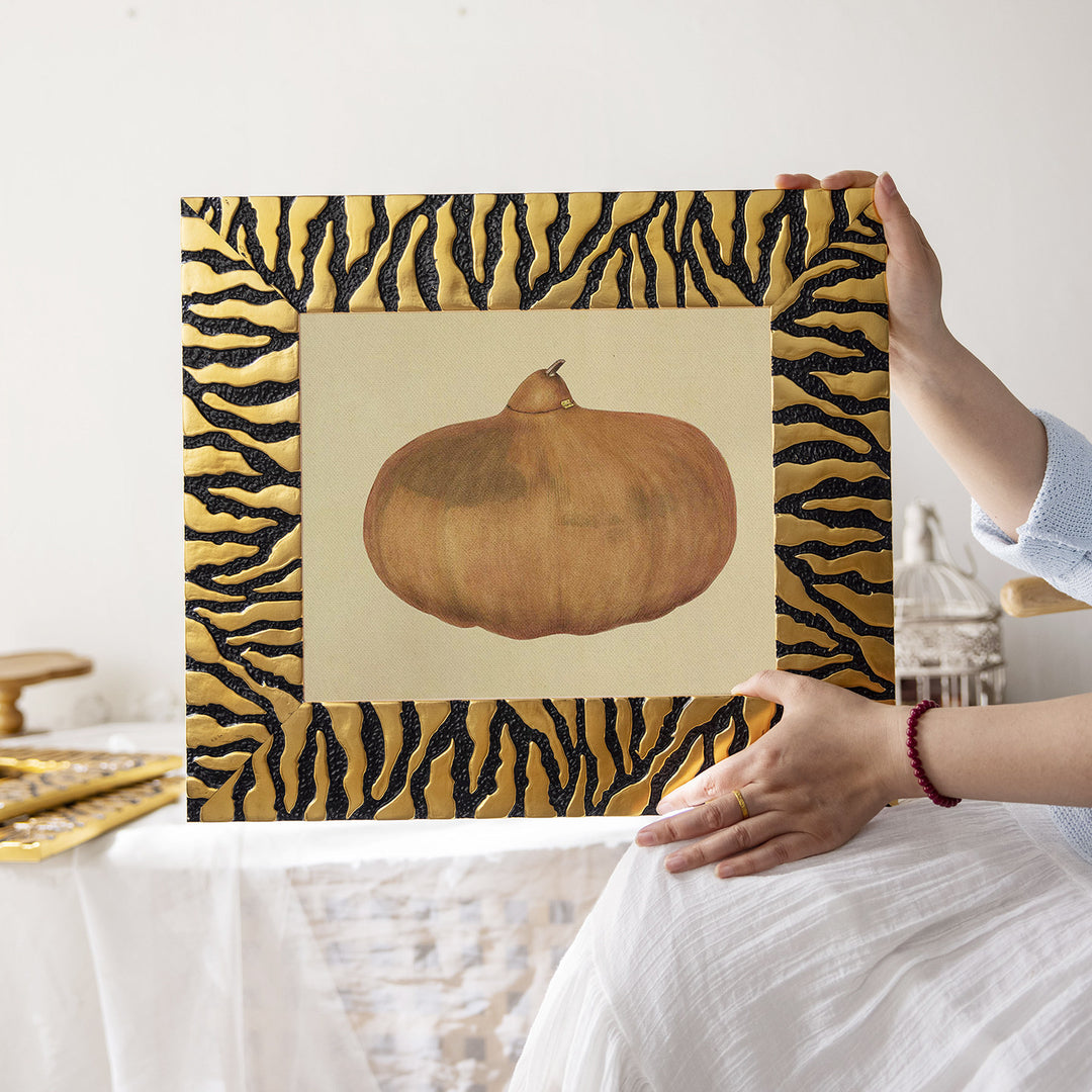 Artistic Tiger Stripe Picture Frame