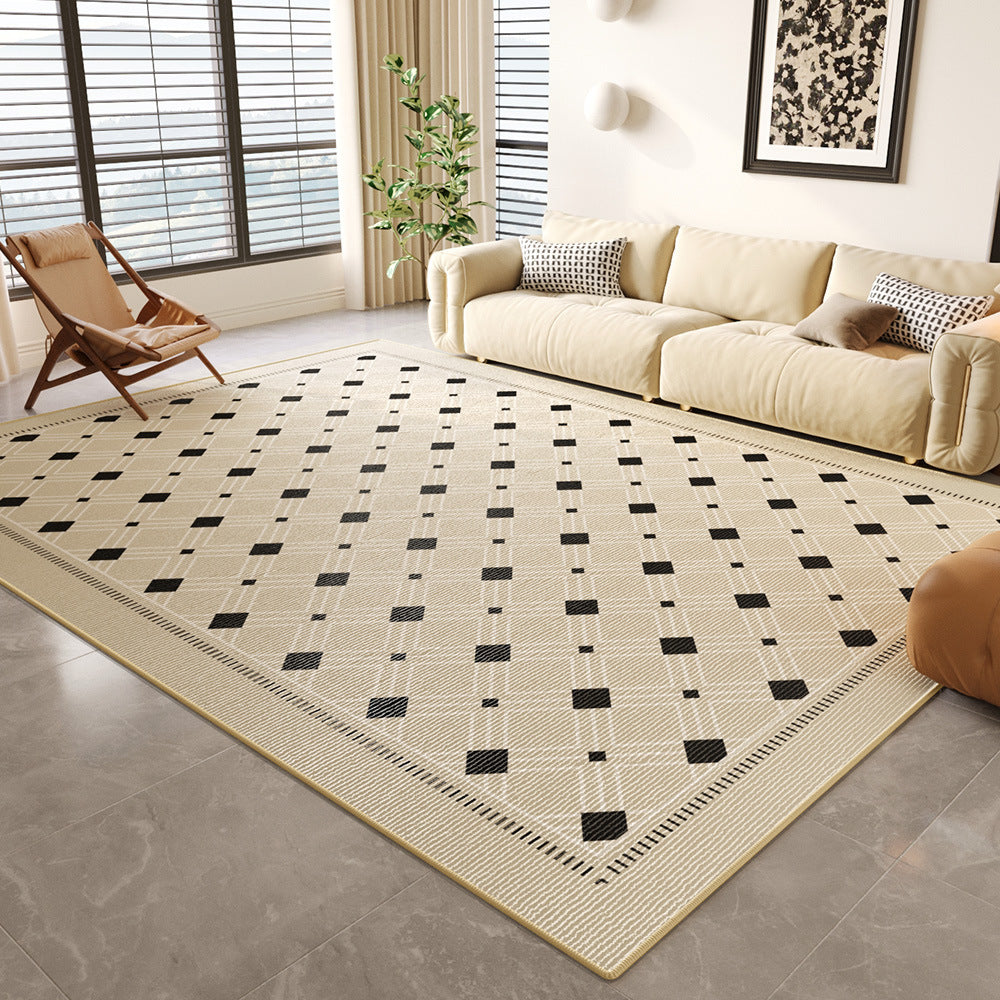 Contemporary Floral Design Area Rug