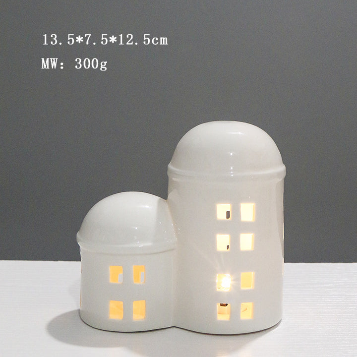 Ceramic House-Shaped Night Light Stornfeild