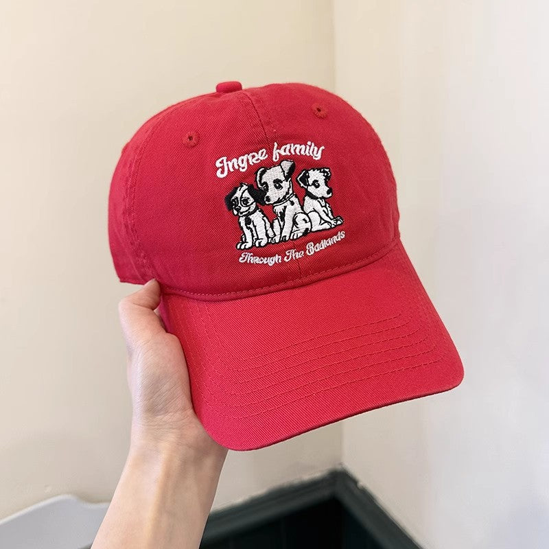 Women's Embroidered Pet-Themed Baseball Cap Stornfield