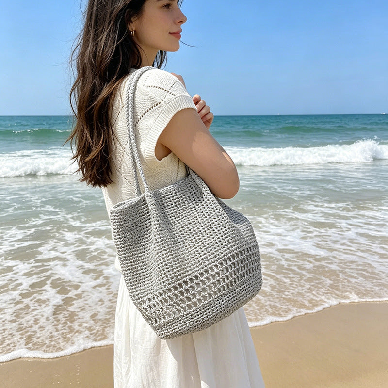 Lightweight and Breathable Macrame Tote Bag Stornfield