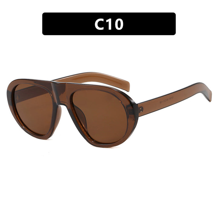 Women striking sunglasses with futuristic frame and sturdy design Stornfield