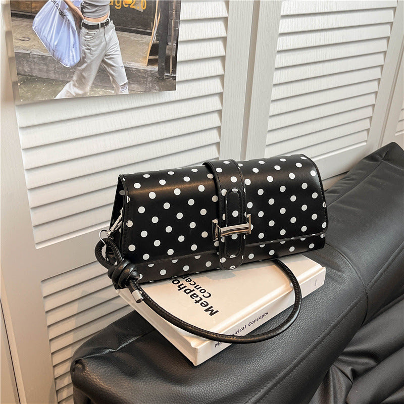 Polka Dot Clutch Handbag