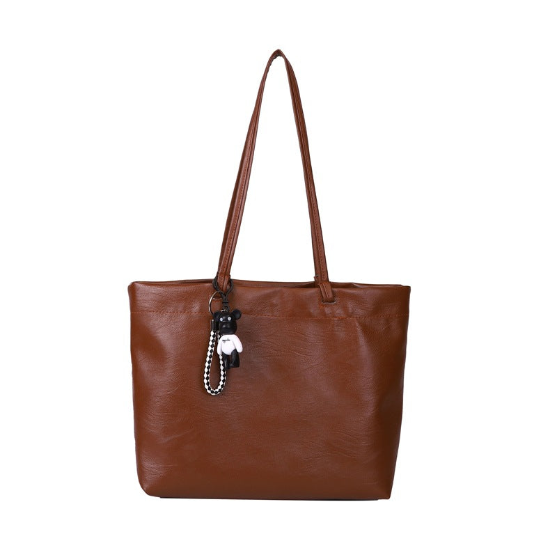 Chic Faux Leather Tote Bag Stornfield
