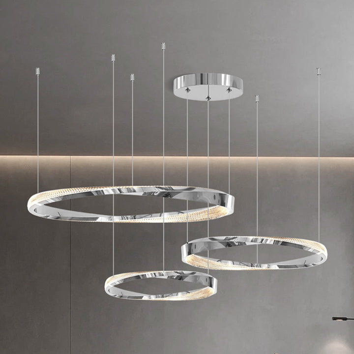Modern Suspension Ring Chandelier