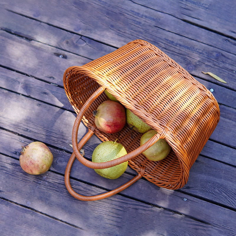 Woven Market Tote Basket Stornfield