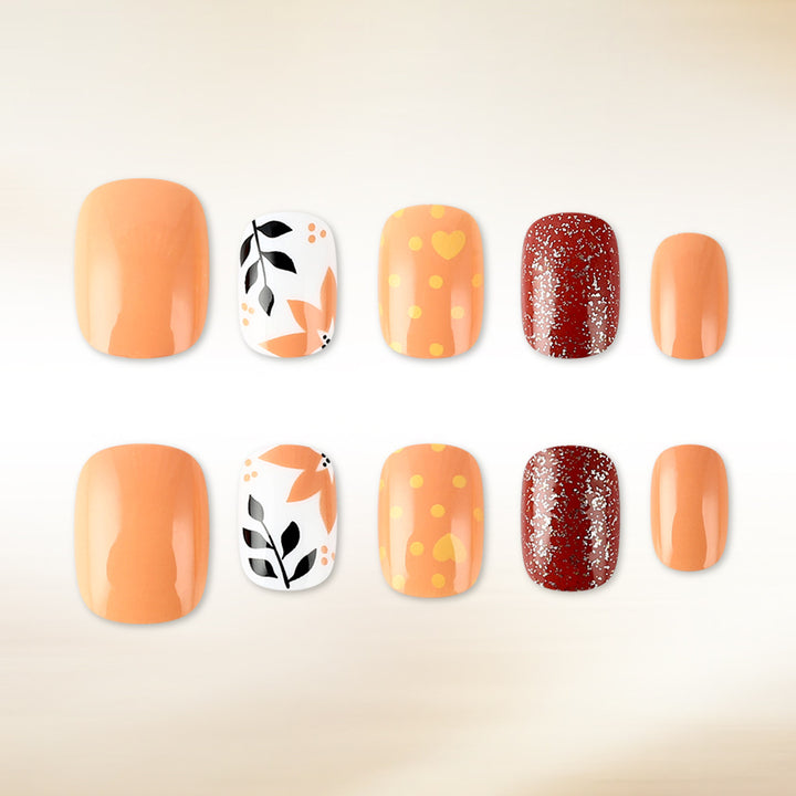 Seasonal Botanical Press-On Nails Stornfield