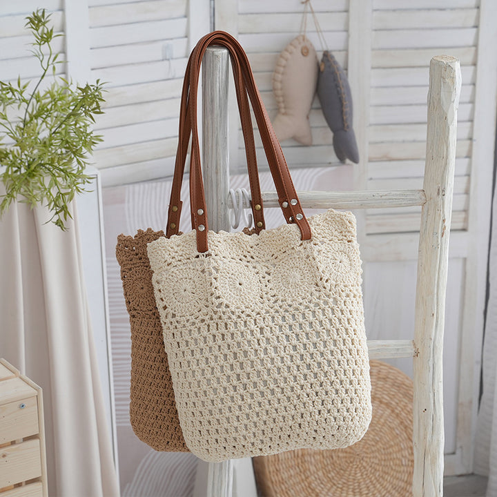 Handwoven bast bag Stornfield