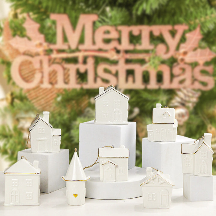 Decorative House-Shaped Ceramic Stornfeild