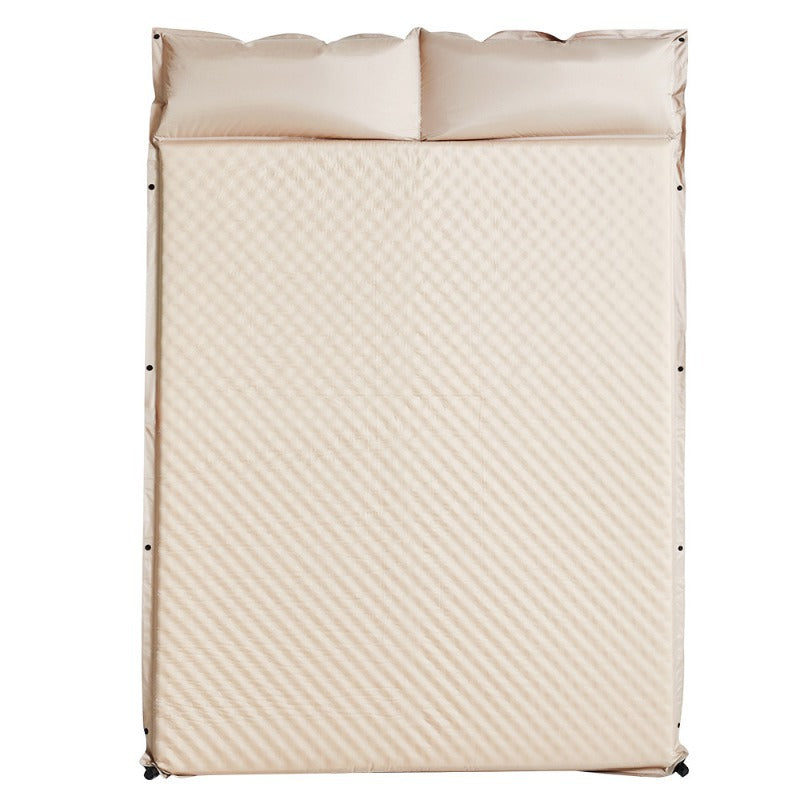 outdoor foldable camping and picnic mat with inflatable cushioned edge and waterproof base Stornfield