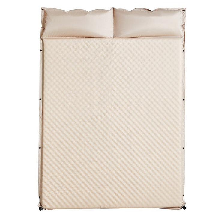 outdoor foldable camping and picnic mat with inflatable cushioned edge and waterproof base Stornfield