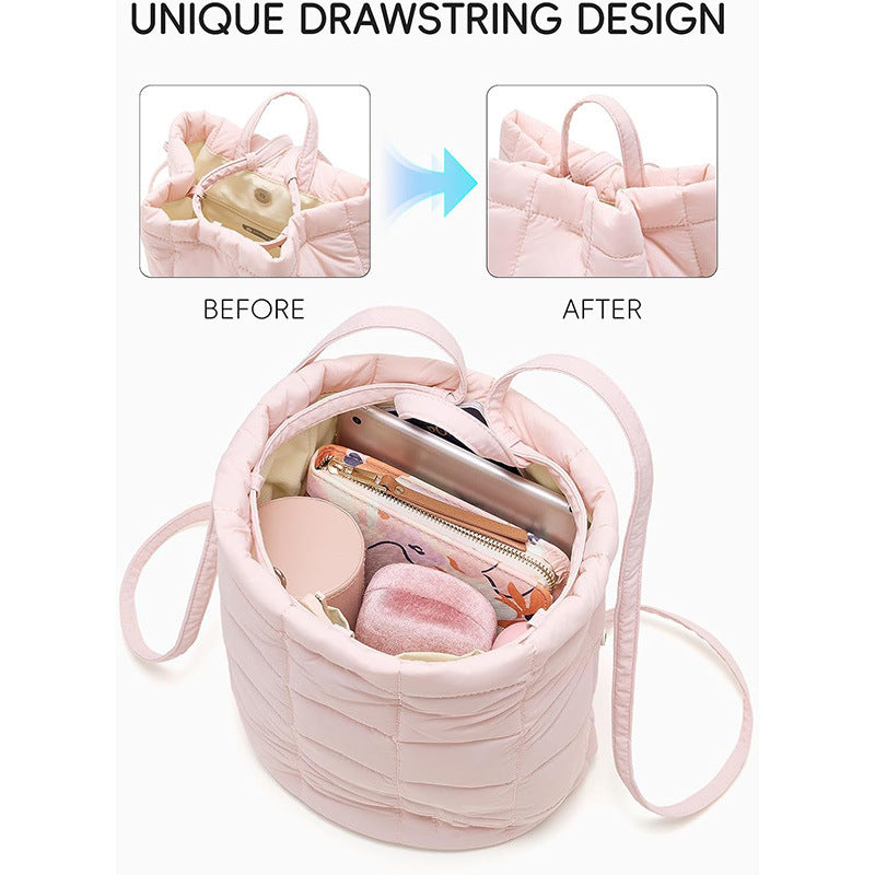 Modern backpack bag with practical drawstring opening Stornfield