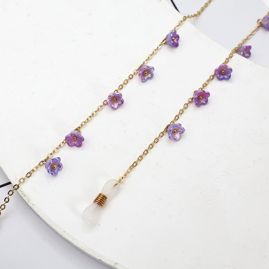 Floral Embellished Eyewear Chain Stornfield