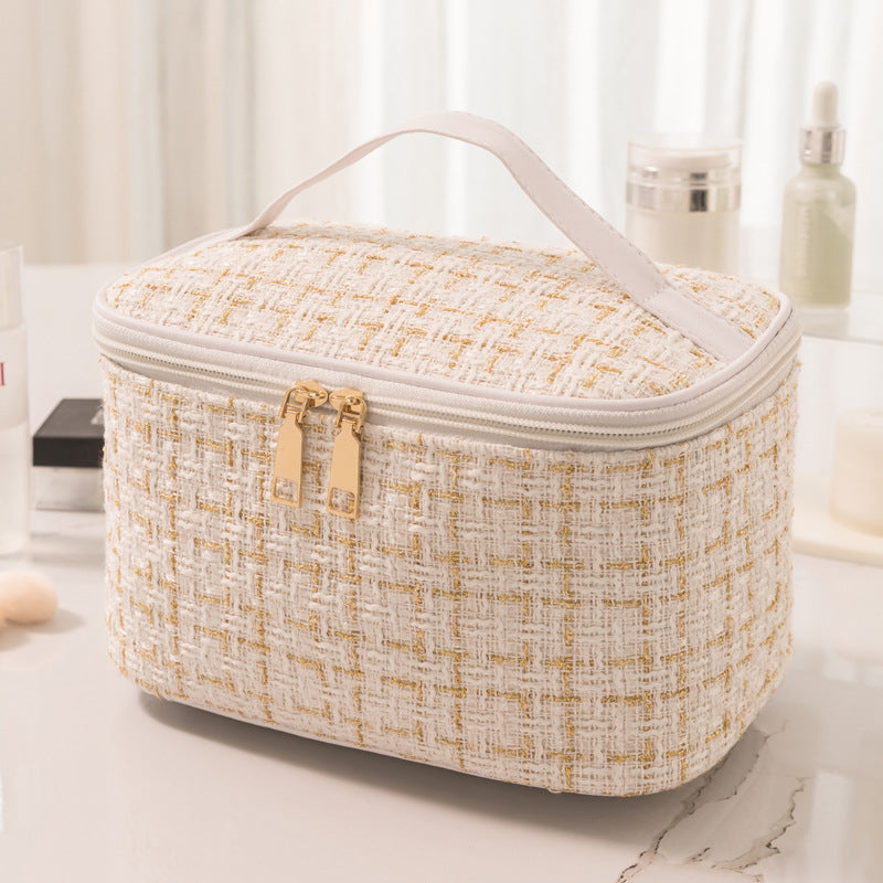 Stylish Quilted Cosmetic Case Stornfield