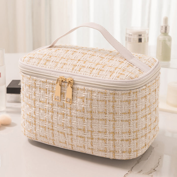 Stylish Quilted Cosmetic Case Stornfield