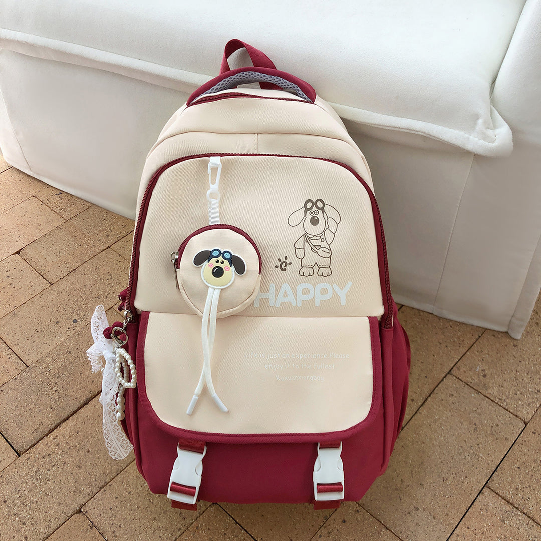 Whimsical Dog-Themed Backpack Stornfield