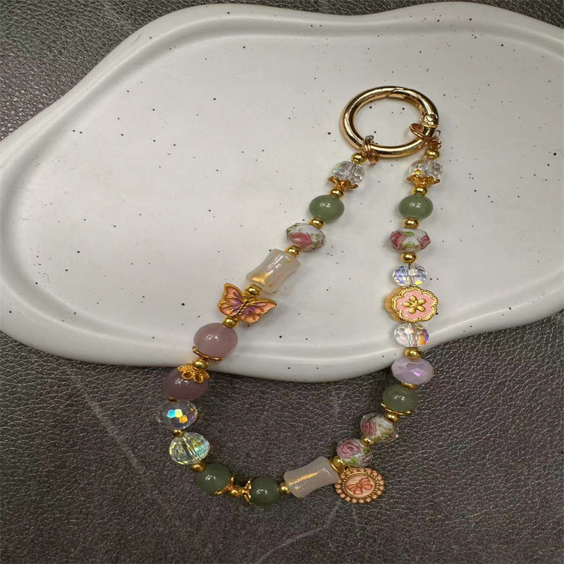 Decorative Beaded Charm Keychain Stornfield 1790135355
