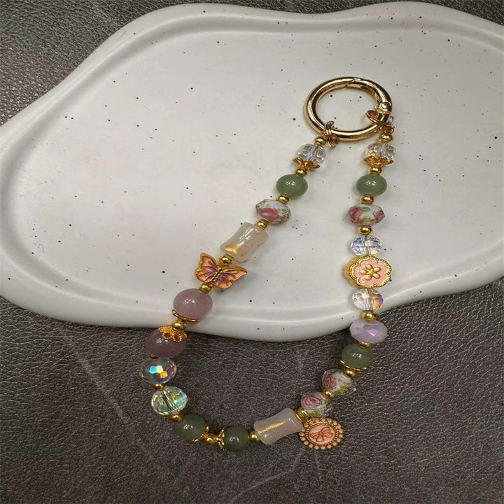 Decorative Beaded Charm Keychain Stornfield 1790135355