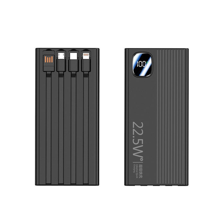 Portable power bank with cutting-edge fast charging function and digital display Stornfield