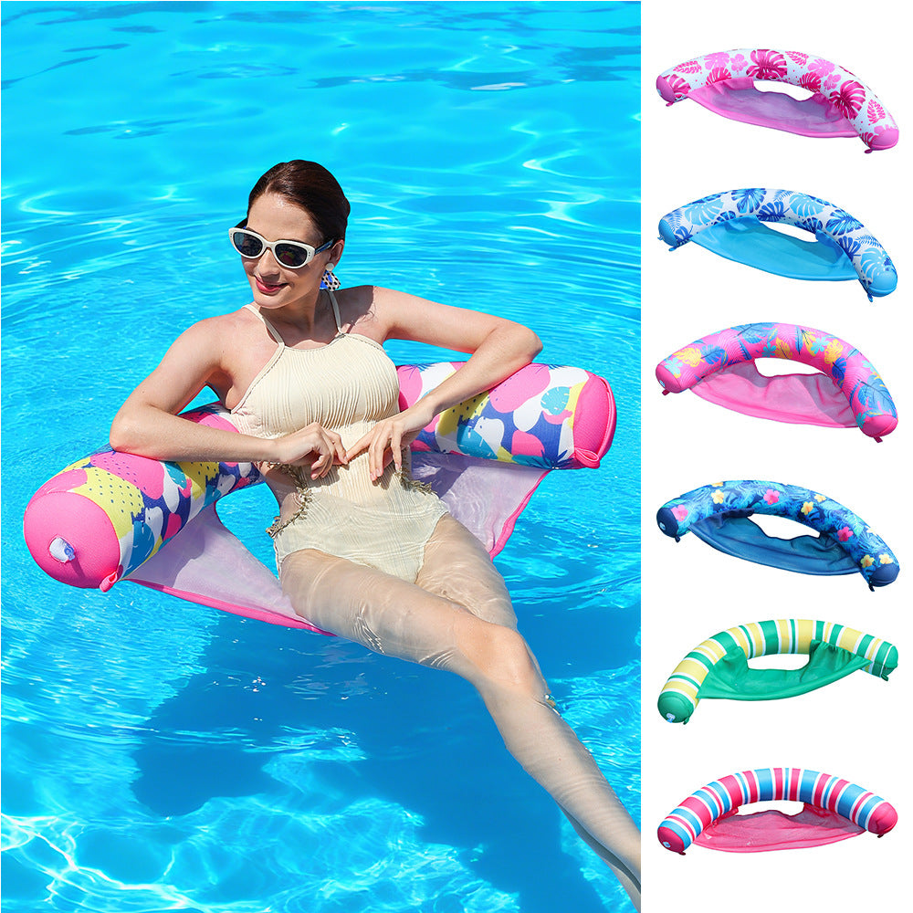 Women's Inflatable Swimming Lounge with Net Support Stornfield