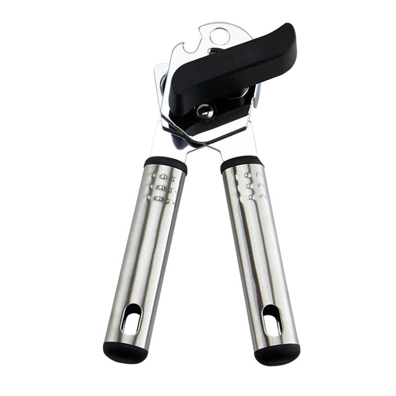 Ergonomic Stainless Steel Can and Bottle Opener Stornfield